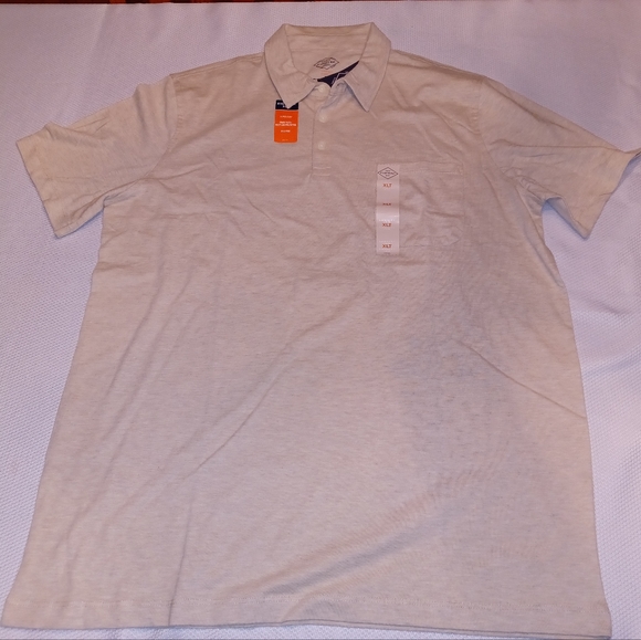 St. John's Bay Shirts Mens Classic Fit Xlt Short Sleeve Pocket Polo